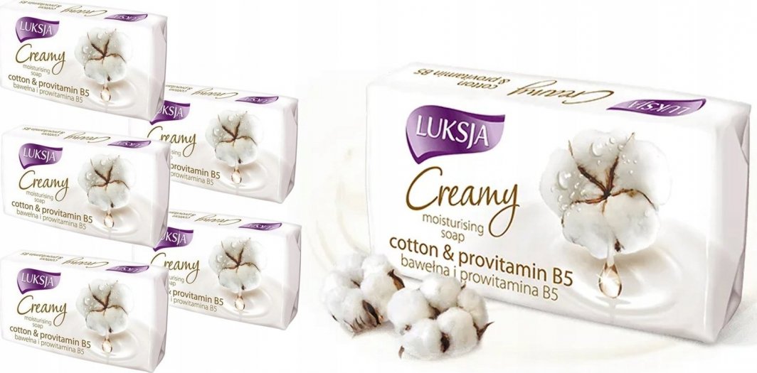 Luksja LUKSJA Mydło w kostce Bawełna i Prowit. B5 100g 1