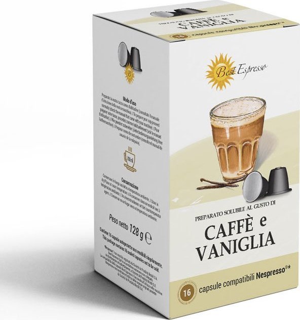 Best Espresso S.p.A. Kapsułki do Nespresso* 16 szt. VANIGLIA - wanilia - Best Espresso 1