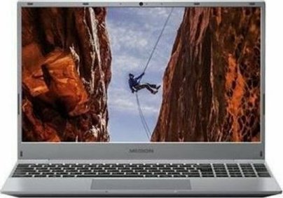 Laptop Medion Notebook Medion Akoya E15307 Srebrzysty 128 GB SSD 15,6" 4 GB RAM AMD 3020E Azerty Francuski AZERTY 1