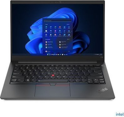 Laptop Lenovo Lenovo ThinkPad E15 (Gen 4) Black, 14 ", IPS, FHD, 1920x1080, Anti-glare, Intel Core i7, i7-1255U, 8 GB, SSD 256 GB, Intel Iris 1