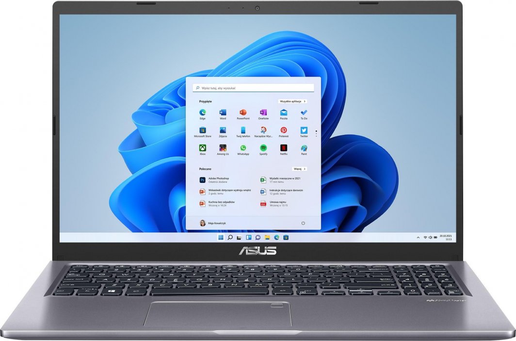Laptop Asus VivoBook 15 X515JA i3-1005G1 / 4 GB / 256 GB / W11S (X515JA-BQ3431W) 1