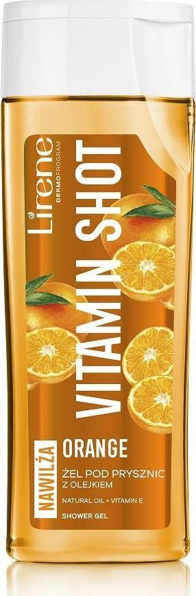Lirene Lirene Vitamin Shot żel pod prysznic z olejkiem Orange 250ml 1