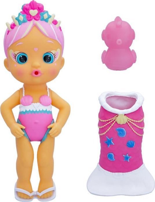 IMC Toys Lalka do kapieli Bloopies Magic Tail - fioletowa - od 18 miesiecy 1