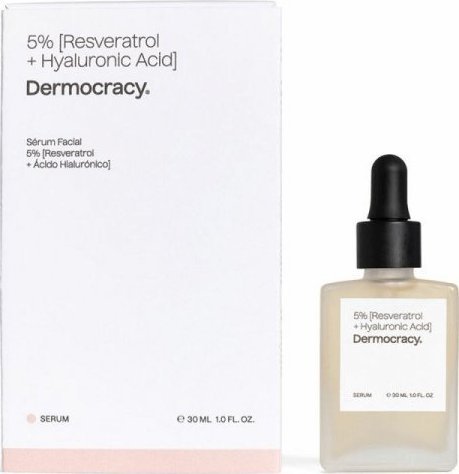 Dermocracy Serum do Twarzy Dermocracy 5 % Resveratrol Kwas Hialuronowy (30 ml) 1