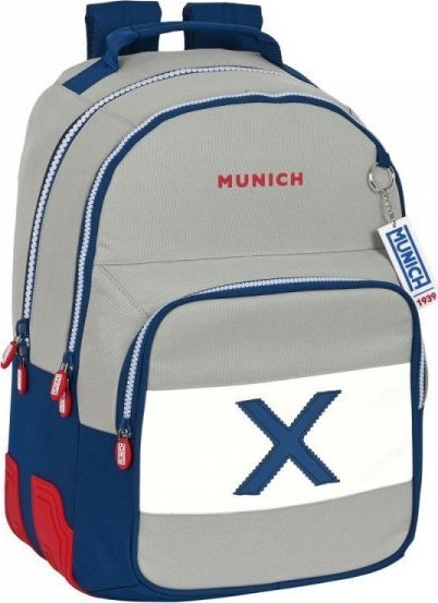 Munich Plecak szkolny Munich College Szary (32 x 42 x 15 cm) 1
