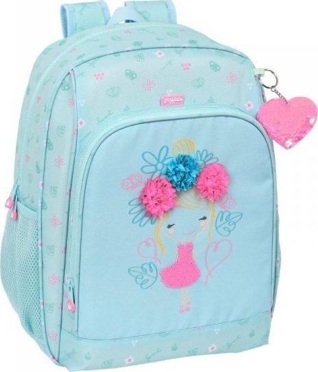 GLow LAb Plecak szkolny Glow Lab Cute doll Jasnoniebieski (31 x 41 x 14 cm) 1