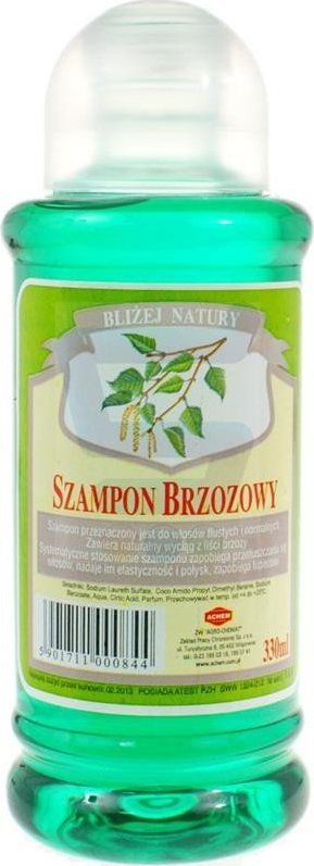 Achem Achem Szampon Do Włosów Brzozowy 330ML 1