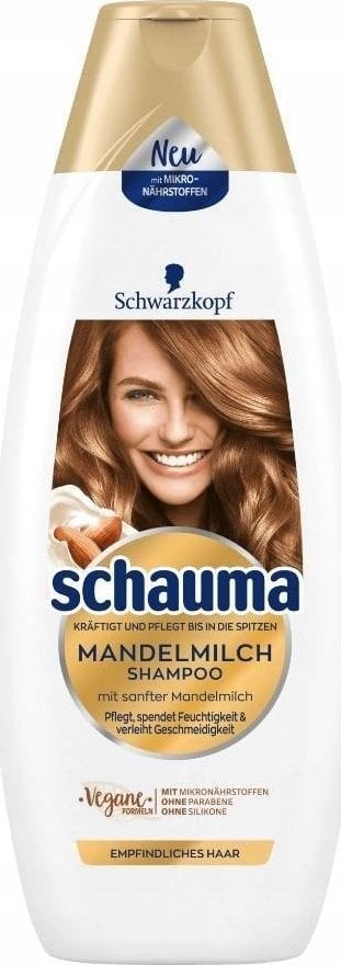 Schwarzkopf Schauma Mandelmilch Szampon do Włosów 350 ml DE 1