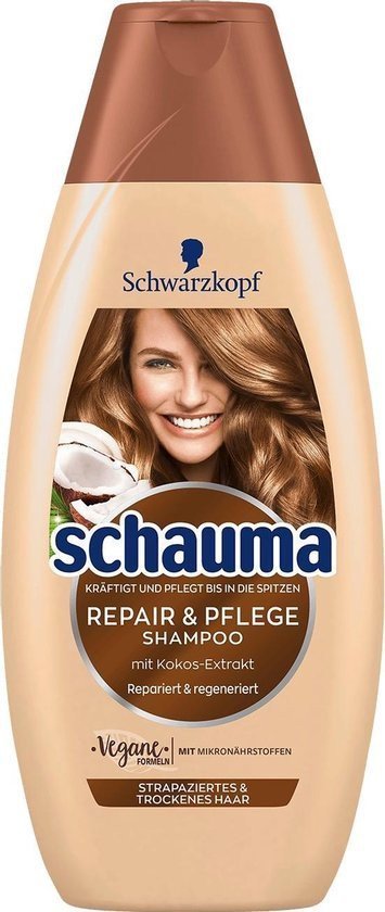 Schauma Schauma Repair & Care Regenerujący Szampon do Włosów 400ML 1