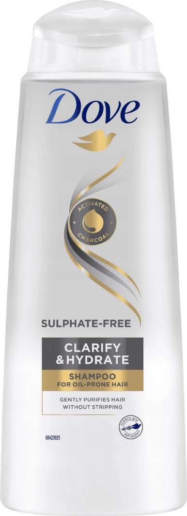Dove  Dove Clarify&Hydrate Nawilżający Szampon do Włosów 400ML 1