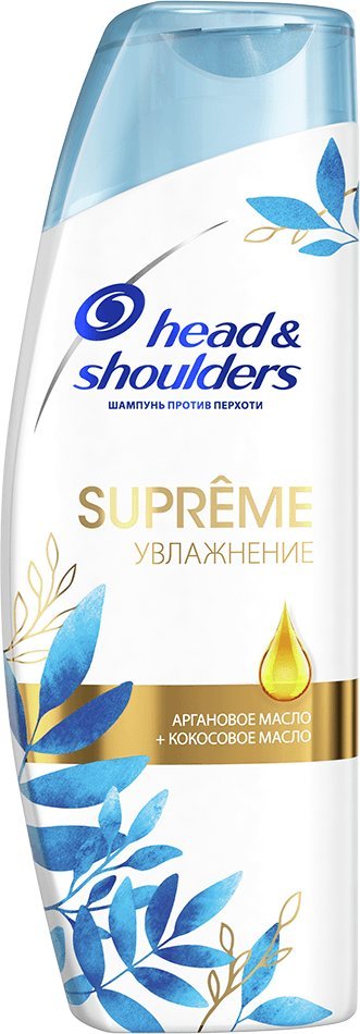 head & shoulders Head&Shoulders Supreme Nawilżający Przeciwłupieżowy Szampon do Włosów 300ML 1