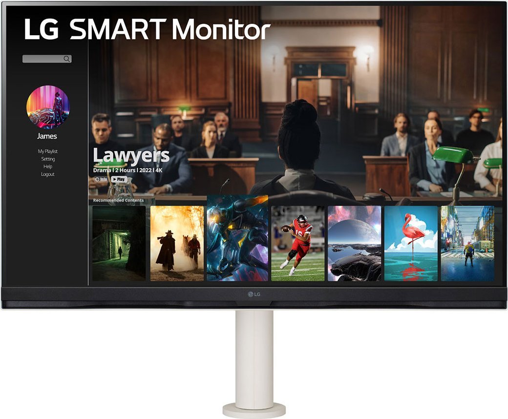 LG SMART Monitor 32SQ780S 32インチ Monitor LG Smart 32SQ780S-W : Amazon.pl: Elektronika