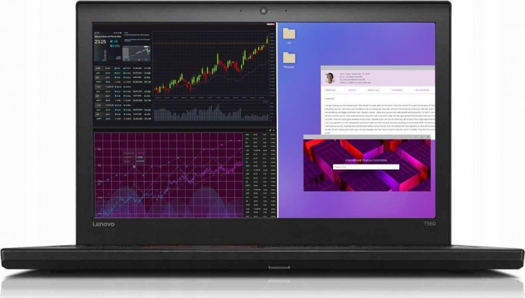Laptop Lenovo ThinkPad T560 i5-6300U 8GB 256GB SSD 15,6" LTE Win11 Pro 1