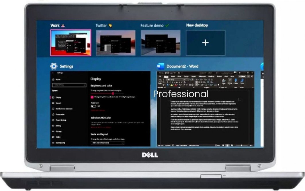 Laptop Dell Latitude E6520 i5-2410M 8GB 128GB SSD 1600x900 Nvidia W10 DVD 1