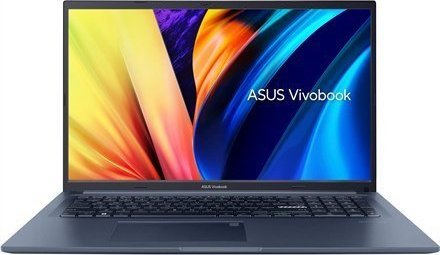 Laptop Asus Asus Vivobook 17 X1702ZA-AU197W Cichy Niebieski, 17,3", IPS, FHD, 60 Hz, 1920 x 1080 pikseli, Anti-glare, Intel Core i3, i3-1215 1