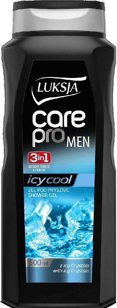 Luksja Luksja Pro Men 3w1 Icy Cool Żel Pod Prysznic 500ML 1