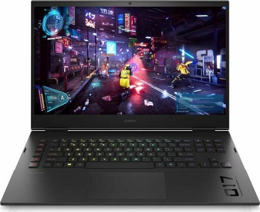 Laptop HP Notebook HP 17-CK0062NF 1 TB SSD 16 GB RAM Azerty Francuski Intel Core i7-11800H 17,3" 1