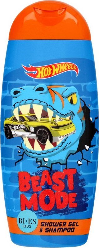 Bi-es Bi-es Kids Żel pod prysznic i szampon 2w1 Hot Wheels Beast Mode 250ml 1