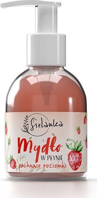 Sielanka SIELANKA Mydło w płynie - Pachnące Poziomki 250ml 1