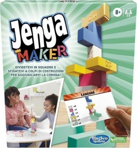 Hasbro [PRODUKT WYCOFANY] Gra Planszowa Hasbro Jenga Maker (FR) 1