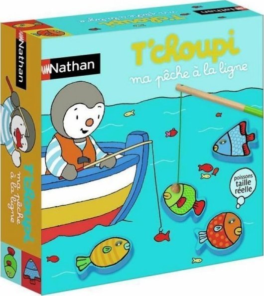 Nathan Gra Planszowa Nathan T'choupi  My Fishing Line (FR) Niebieski Żółty 1