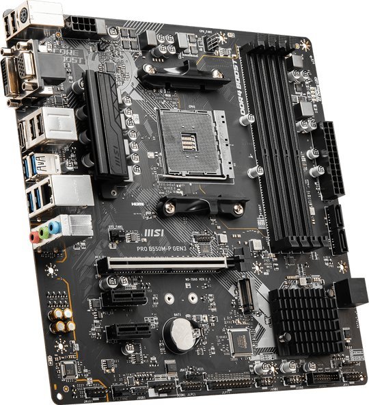 MSI PRO B550M-P GEN3 マザーボード MSI PRO B550M-P GEN3 - Płyta główna - Morele.net
