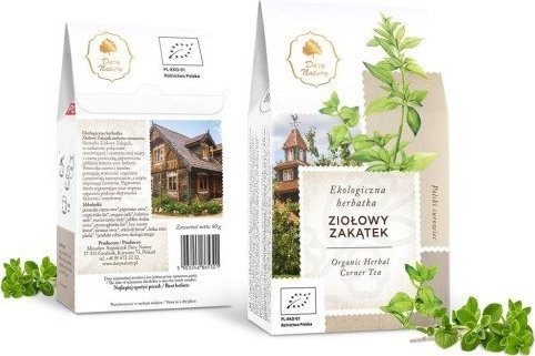 Dary Natury HERBATKA ZIOŁOWY ZAKĄTEK BIO 80 g - DARY NATURY 1