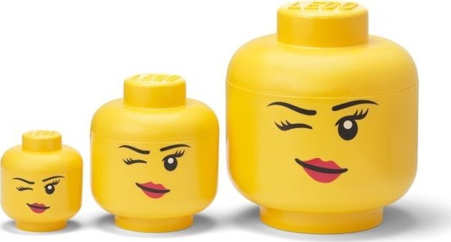 LEGO LEGO Classic 43340802 Zestaw głów LEGO Oczko (Duża, mała, mini) 1