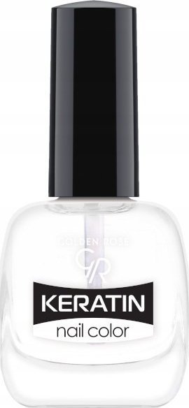 Golden Rose Golden Rose KERATIN NAIL Lakier do paznokci CLEAR 1