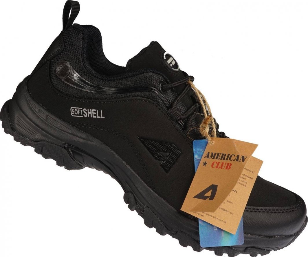 Buty trekkingowe męskie American Club Męskie buty trekkingowe American Club WT-117BL 49 1