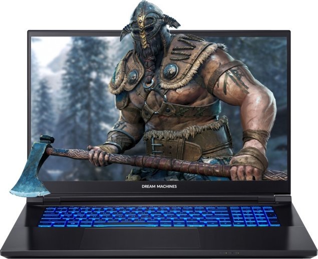 Laptop Dream Machines RS3080-17PL50 i7-12700H / 16 GB / 1 TB / RTX 3080Ti / 165 Hz 1