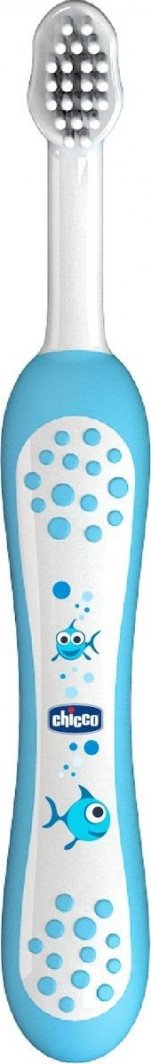 Chicco CHICCO SZCZOTECZKA DO ZĘBÓW-NIEBIESKI SZCZOTECZKA DO ZĘBÓW 6M+ 1