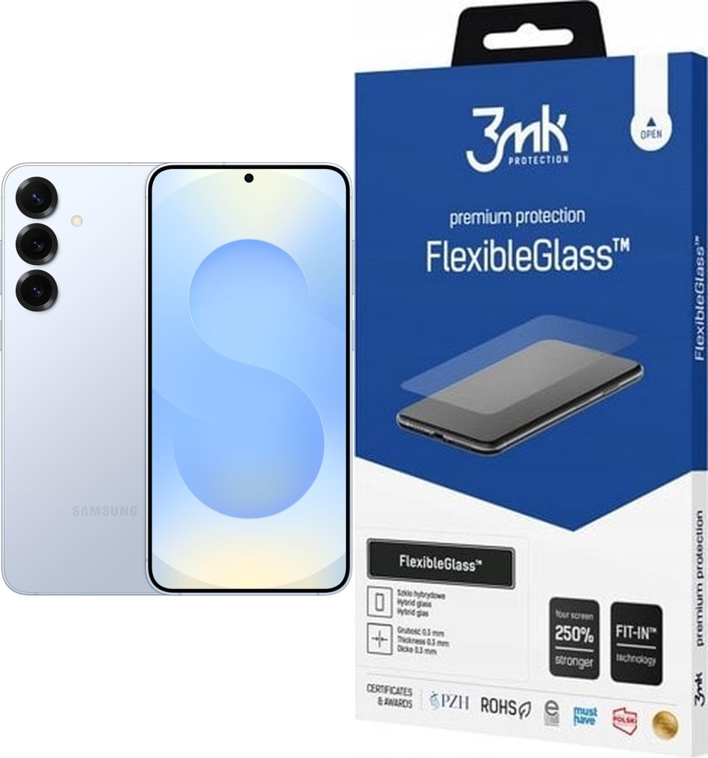 Smartfon Samsung Galaxy S25+ 5G 12/512GB Niebieski (SM-S936BLB) + FlexibleGlass 1