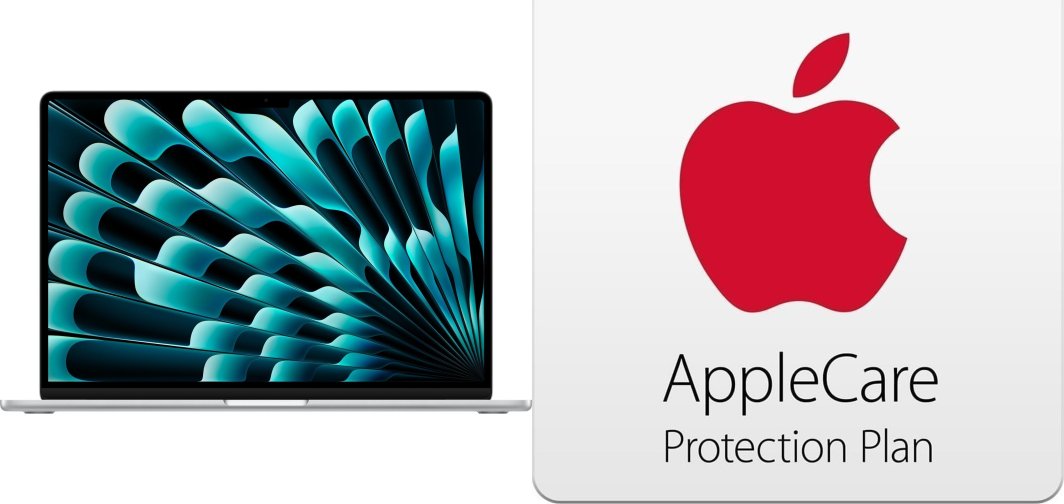 Laptop Apple MacBook Air 15 M4 / 24 GB / 512 GB / Mac OS / 10R GPU (MC6J4ZE/A) + AppleCare Protection Plan for 15-inch MacBook Air (M4) 1