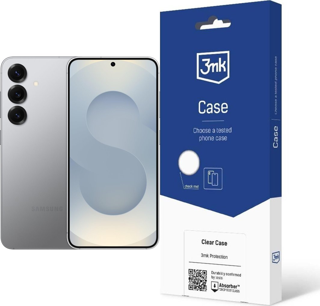Smartfon Samsung Galaxy S25 5G 12/256GB Srebrny (SM-S931BZS) + Etui Clear Case 1