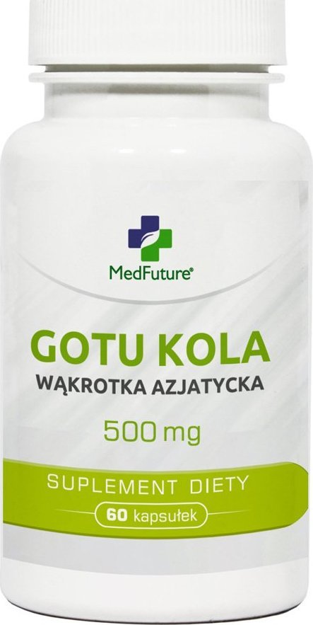 MedFuture Gotu Kola wąkrotka azjatycka - 60 kapsułek || Oficjalny sklep MedFuture 1