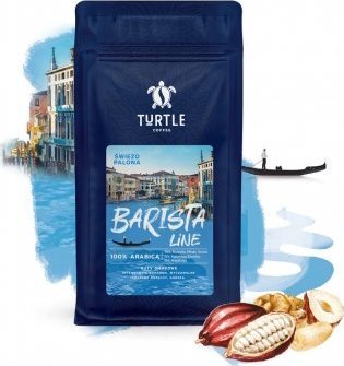 Kawa ziarnista Turtle Coffee Kawa ziarnista, świeżo palona Barista line - 1kg 1