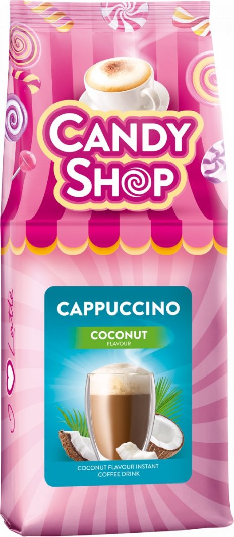Mokate Candy Shop cappuccino kokosowe 500g 1