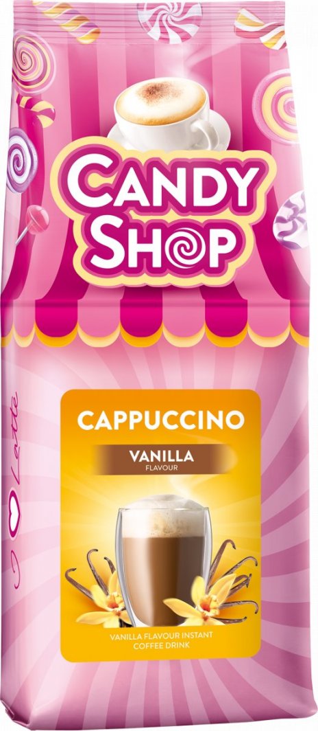 Mokate Candy Shop Cappuccino o Smaku Waniliowym 1