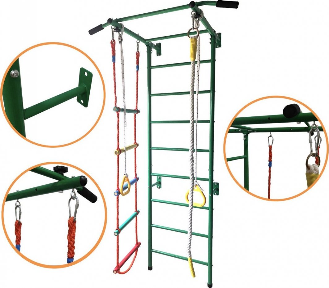 Master Drabinka Gimnastyczna dla Dzieci z Akcesoriami MASTER Ribs 5 1