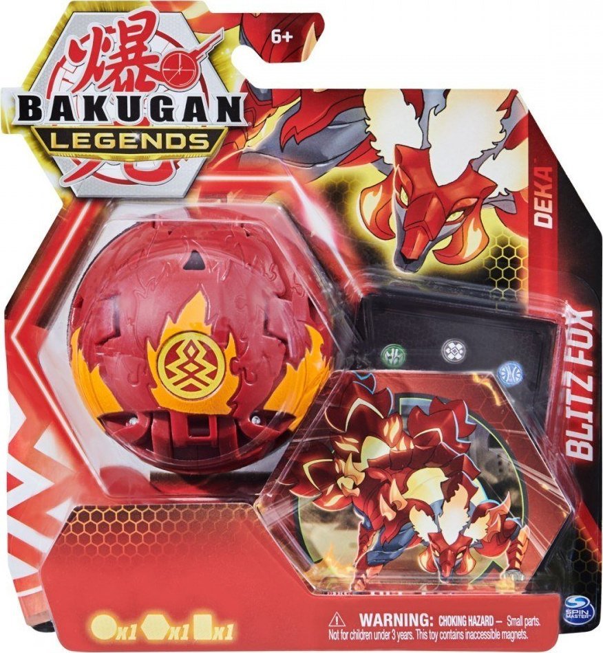Figurka Spin Master Figurka Bakugan Deka Blitz Fox 1