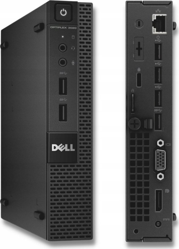 Komputer Dell Optiplex 3020M Tiny Intel Core i3 8GB DDR3 256GB SSD Windows 10 Pro 1