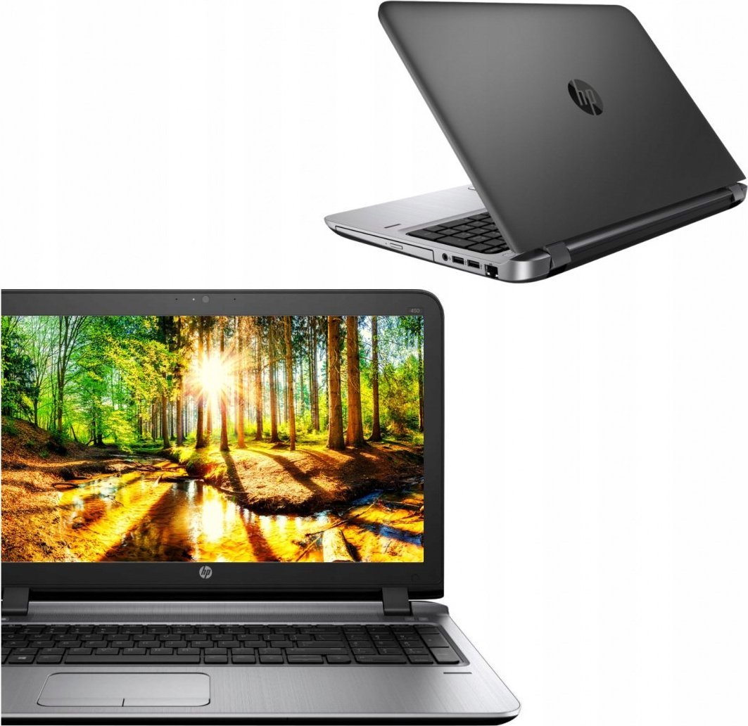 Laptop HP ProBook 450 G3 Intel Core i5 16GB DDR3 256GB SSD DVD Windows 10 Pro 15.6" 1
