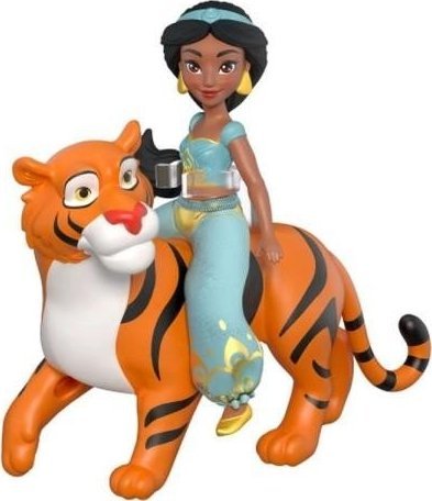 Mattel Disney Princess Mała lalka Księżniczka Jasmine i Rajah HLW83 HLW82 MATTEL 1