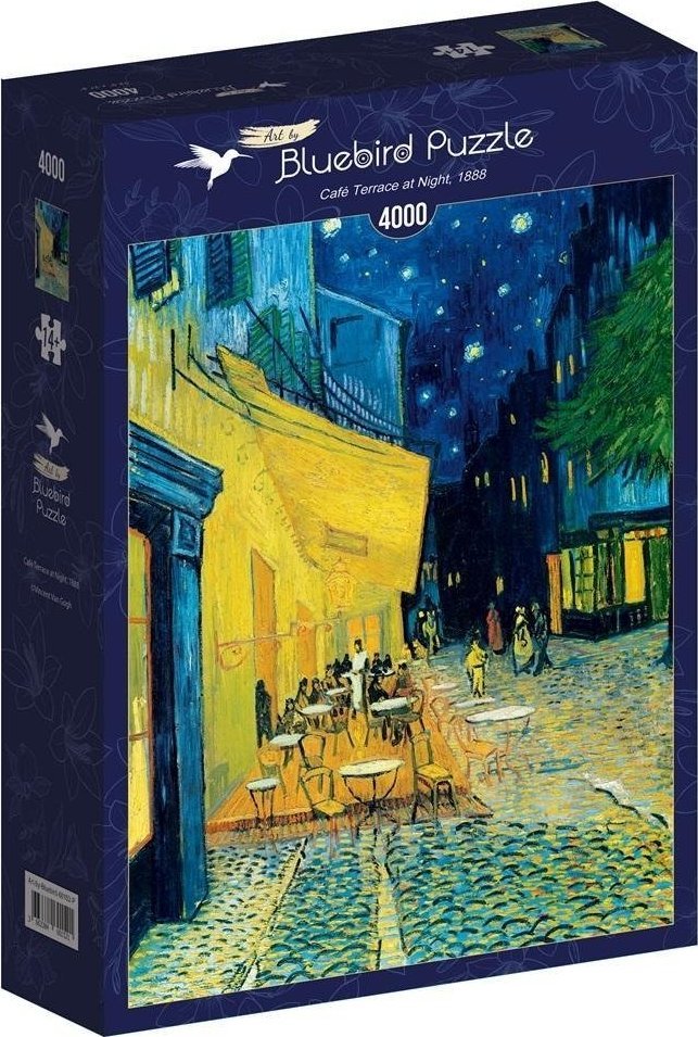 Bluebird Puzzle Puzzle 4000 Nocna kafejka, Vincent van Gogh, 1888 1