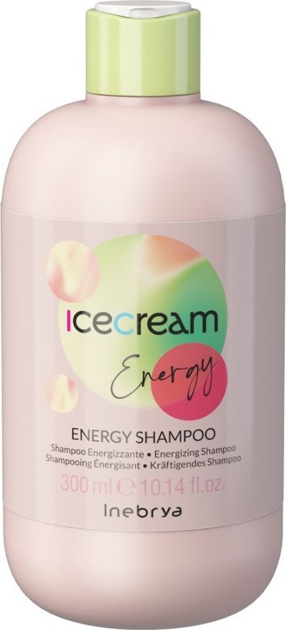 Inebrya Inebrya Ice Cream Energy Szampon przeciw wypadaniu włosów, 300ml 1