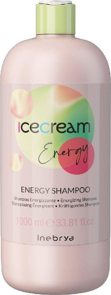 Inebrya Ice Cream Energy energetyzujący szampon dla włosów słabych i ...