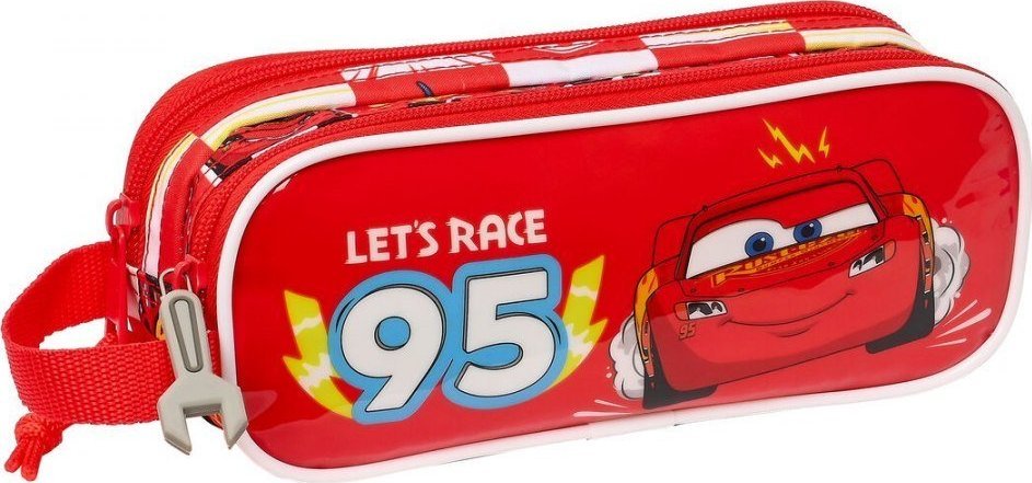 Piórnik Cars Piórnik Podwójny Cars Let's race Czerwony Biały (21 x 8 x 6 cm) 1