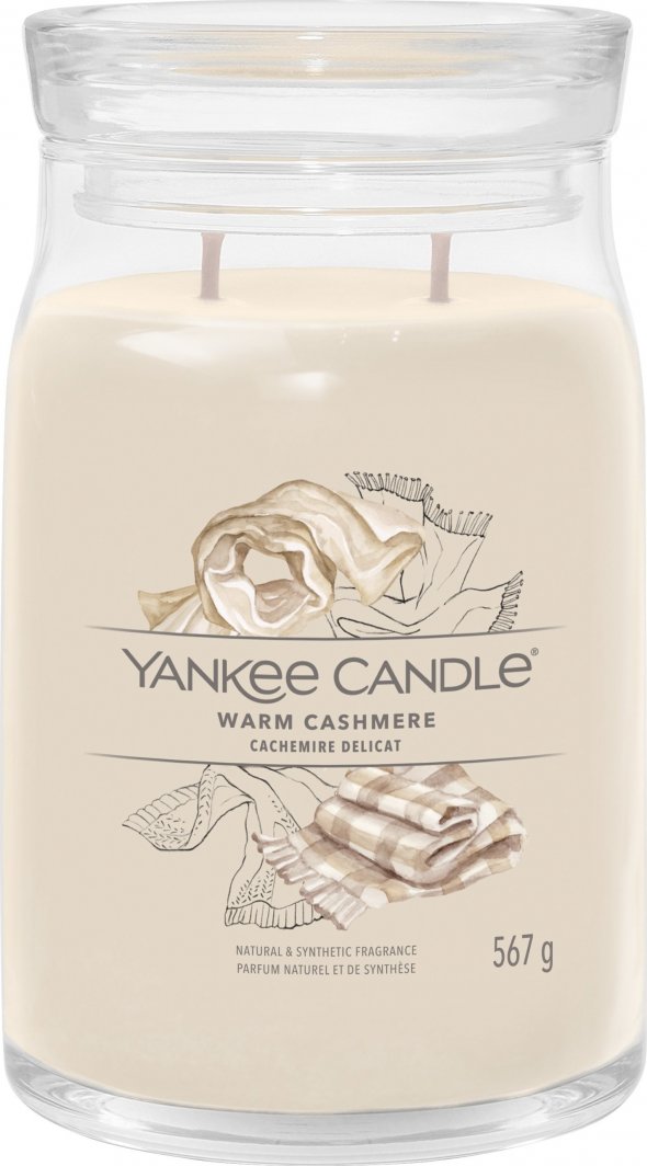 Yankee Candle Yankee Candle Signature Warm Cashmere Świeca Duża 567g 1