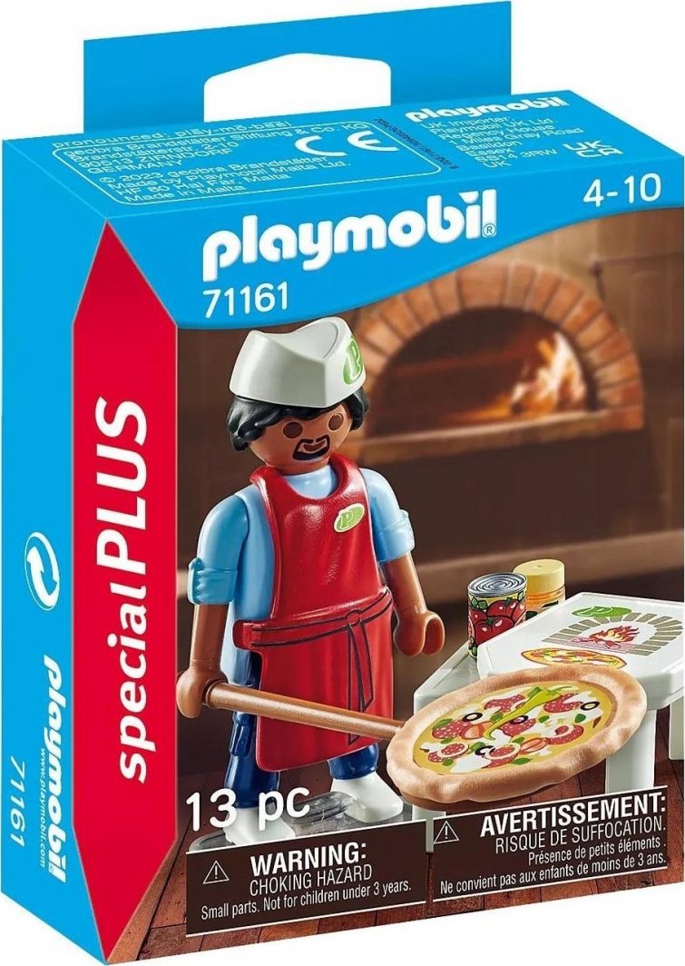 Playmobil Playmobil Piekarz pizzy 71161 1
